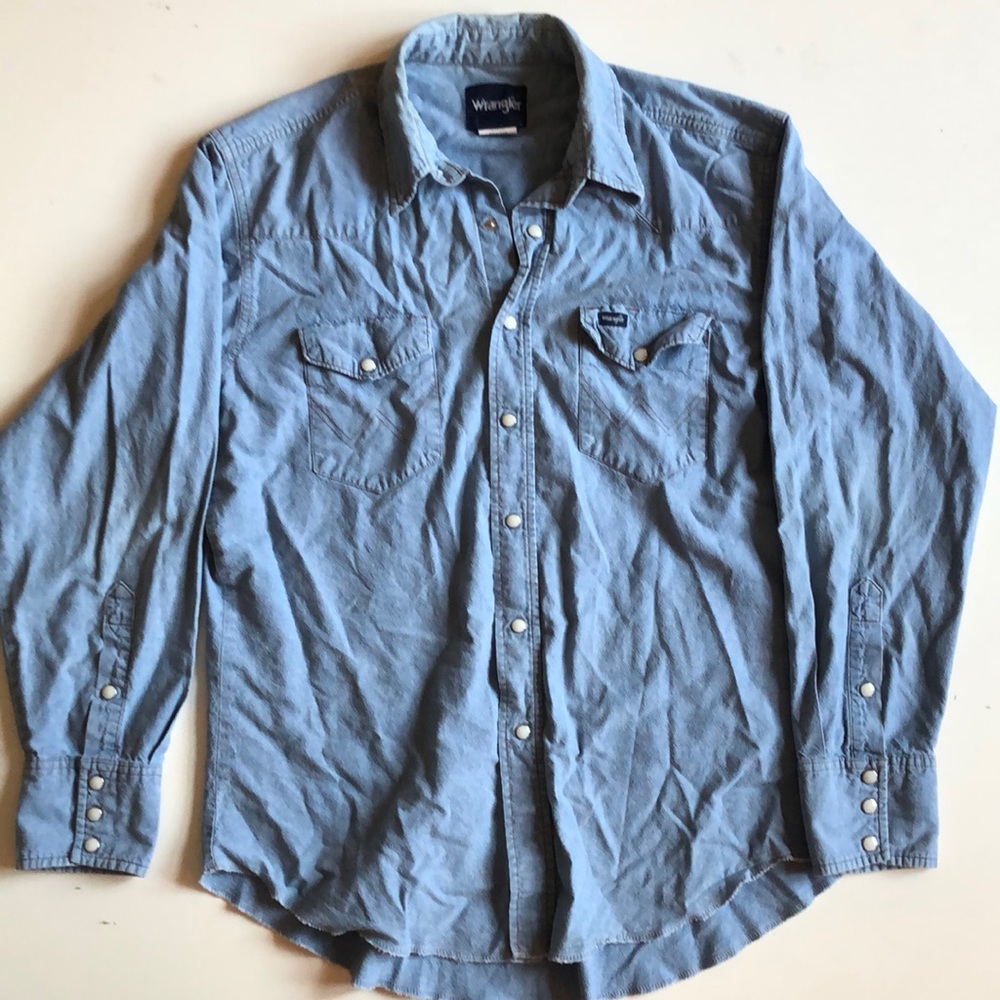 Vintage Wrangler Pearl Button Down